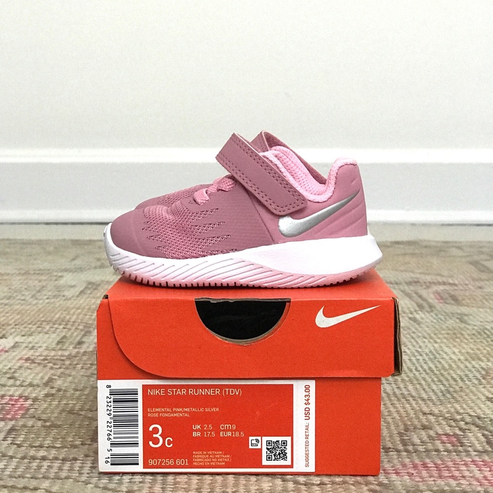 Nike Star Runner Tennis Shoes - Toddler, Size 3c